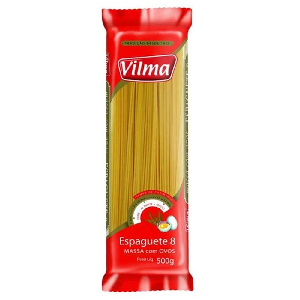 MACARRÃO VILMA ESPAGUETE 8