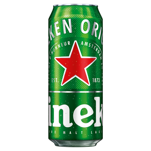 CERVEJA LAGER PURO MALTE HEINEKEN LATA 473ML