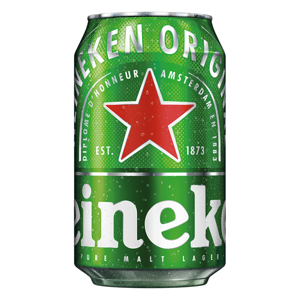 CERVEJA LAGER HEINEKEN LATA 350ML